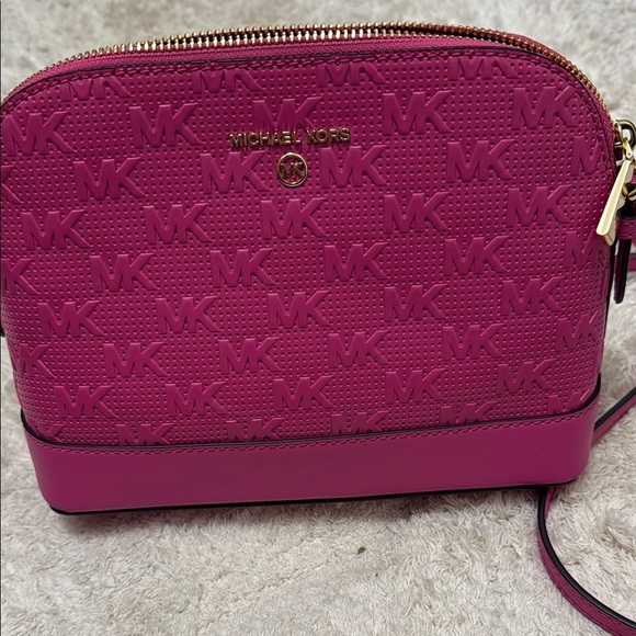 NWOT Michael Kors Signature Jet Set ✈️ Charm Dome Crossbody - Picture 3 of 10